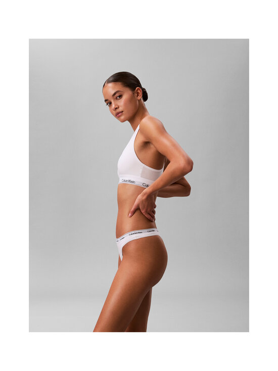 Calvin Klein Underwear - Aluspüksid Thong, 3 paari - MPI BLACK/WHITE/ GREY HEATHER | Stockmann - photo 6