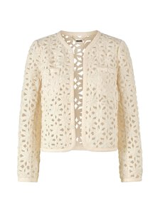 rich & royal - Tape Embroidered Boxy -jakku - 116 WHITE STONE | Stockmann