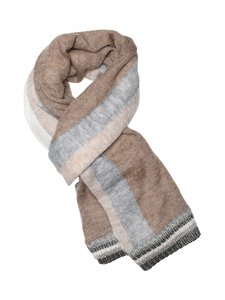 GUSTAV - Etine Striped Lurex -neulehuivi - 1010 OFF WHITE | Stockmann