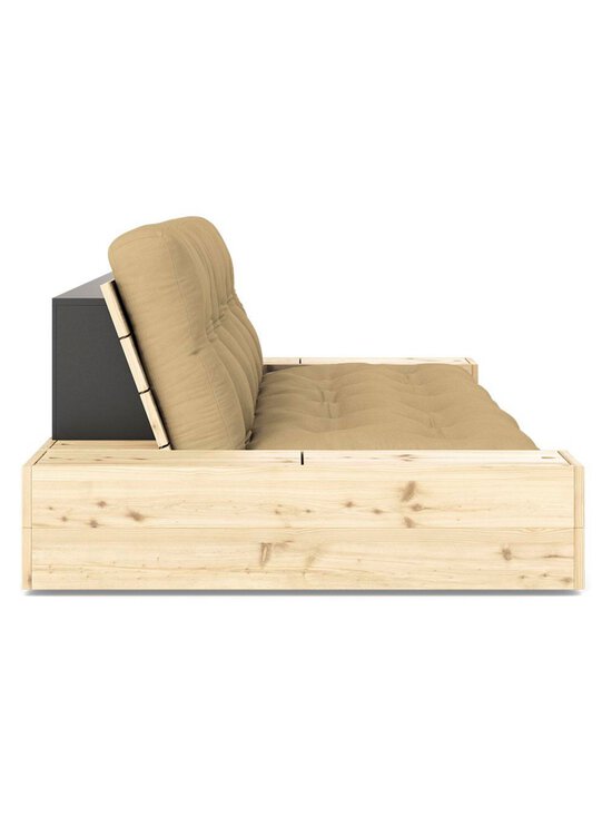 Karup - Base-futonsohva laatikoilla wheat beige/mänty L 244 cm - BEIGE | Stockmann - photo 3