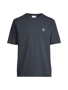 Maison Kitsuné - Fox Head Comfort T-krekls - 0413 CLASSIC NAVY | Stockmann