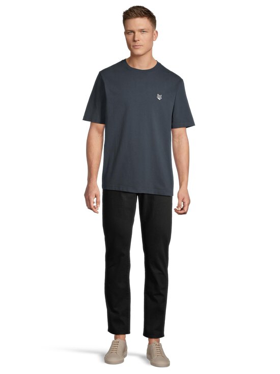 Maison Kitsuné - Fox Head Comfort T-krekls - 0413 CLASSIC NAVY | Stockmann - photo 2