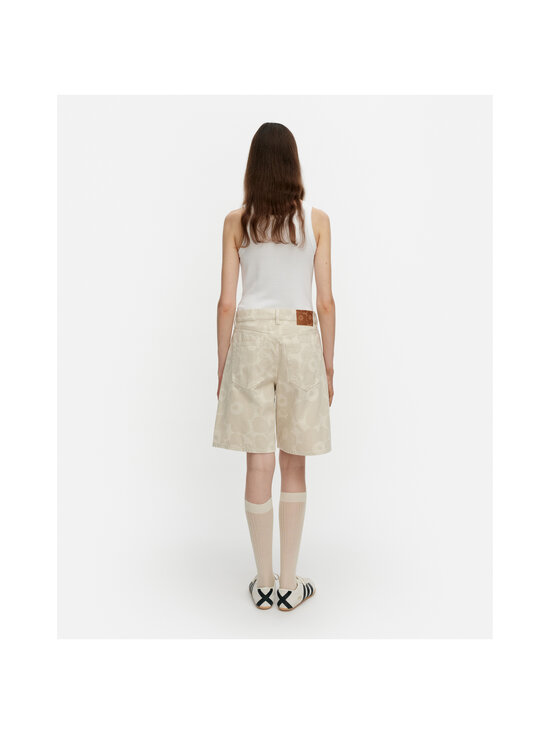 Marimekko - Lühikesed teksapüksid Maridenim Marssi Unikko - 110 NATURAL ECRU | Stockmann - photo 5