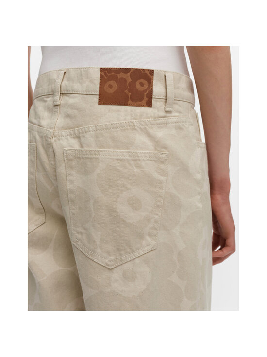 Marimekko - Lühikesed teksapüksid Maridenim Marssi Unikko - 110 NATURAL ECRU | Stockmann - photo 9