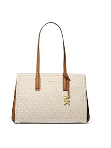 Michael Michael Kors - Kott Laila Medium Tote - 149 VANILLA/ACRN | Stockmann