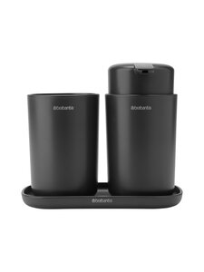 Brabantia - 3-osaline vannitoakomplekt - DARK GREY Brabantia - 3-osaline vannitoakomplekt - DARK GREY | Stockmann