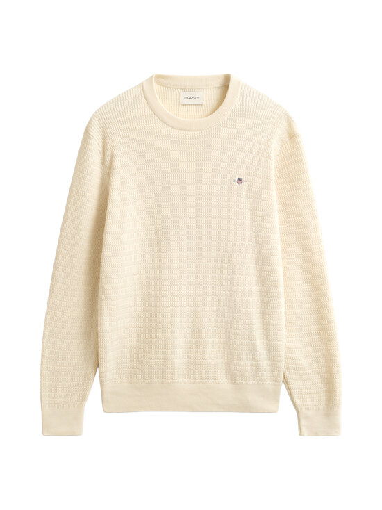 GANT - Mini Cable C-neck -neule - 130 CREAM | Stockmann - photo 1