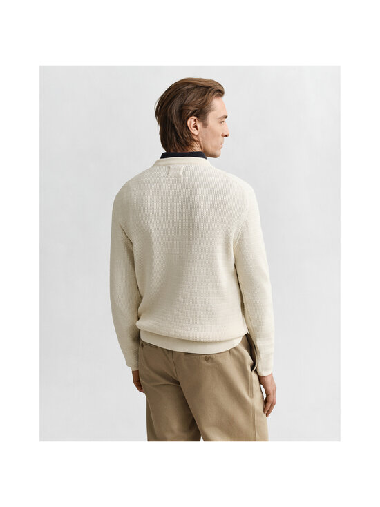 GANT - Mini Cable C-neck -neule - 130 CREAM | Stockmann - photo 3