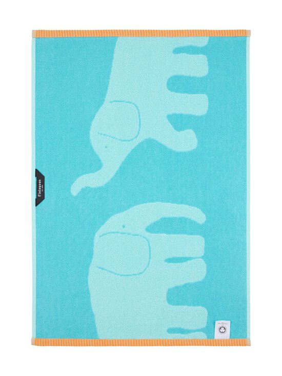 Finlayson - Elefantti Vapaa -käsipyyhe - TURQUOISE/ORANGE - photo 2 Finlayson - Elefantti Vapaa -käsipyyhe - TURQUOISE/ORANGE | Stockmann - photo 2