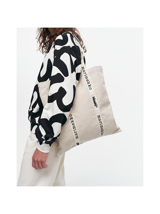 100 COTTON Marimekko Igelin Solid Tote -kangaslaukku |One size