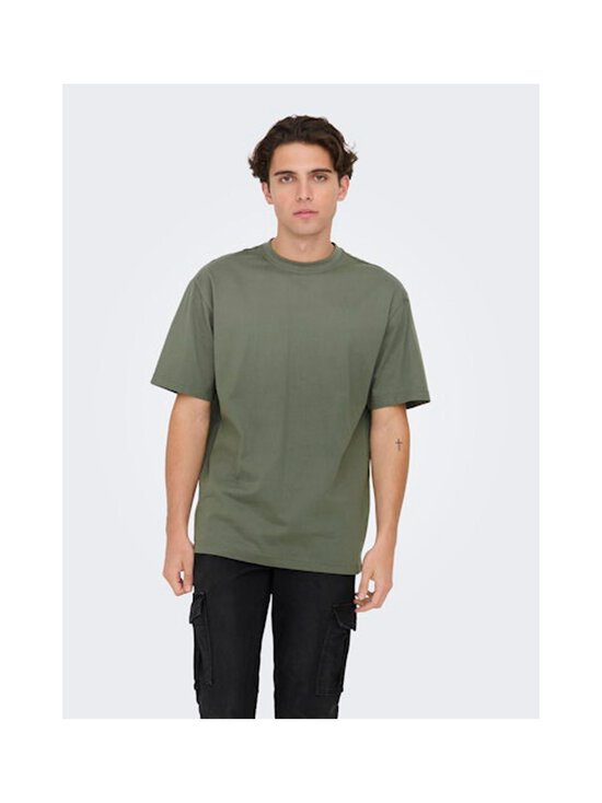 Only & Sons - OnsFred Life Relax krekls - CASTOR GRAY | Stockmann - photo 3