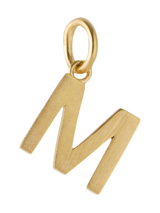 Pernille Corydon - Mīlestības vēstules M kulons - GOLD PLATED - photo 1 Pernille Corydon - Mīlestības vēstules M kulons - GOLD PLATED | Stockmann - photo 1