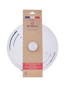 De Buyer - Steel Lid -teräskansi Ø 32 cm - SILVER De Buyer - Steel Lid -teräskansi Ø 32 cm - SILVER | Stockmann