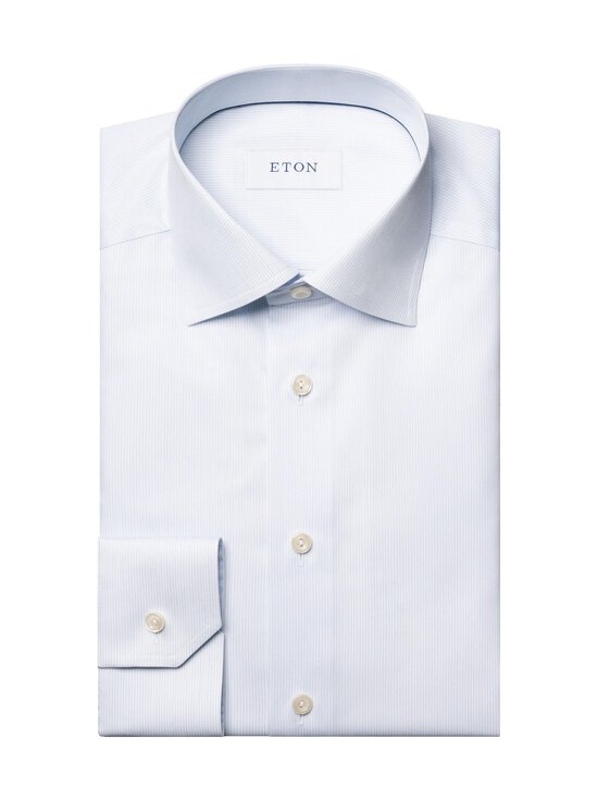 Eton - Contemporary Fit Stripe Cut Away Collar krekls ar apkakli - LIGHT BLUE | Stockmann - photo 1