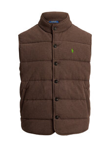 Polo Ralph Lauren - Tepitud vest Knit Houndstooth - 003 NTMEG BRWN HTHR-DOGTOOTH | Stockmann