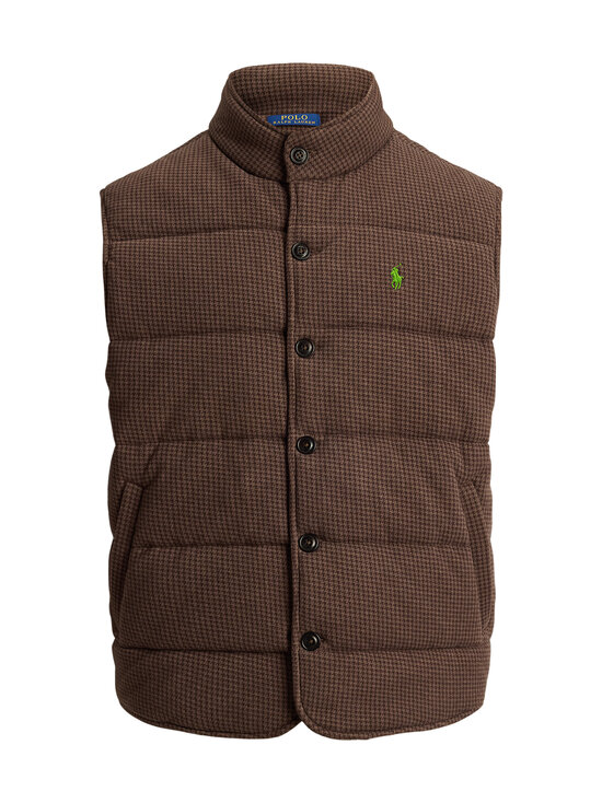 Polo Ralph Lauren - Tepitud vest Knit Houndstooth - 003 NTMEG BRWN HTHR-DOGTOOTH | Stockmann - photo 1