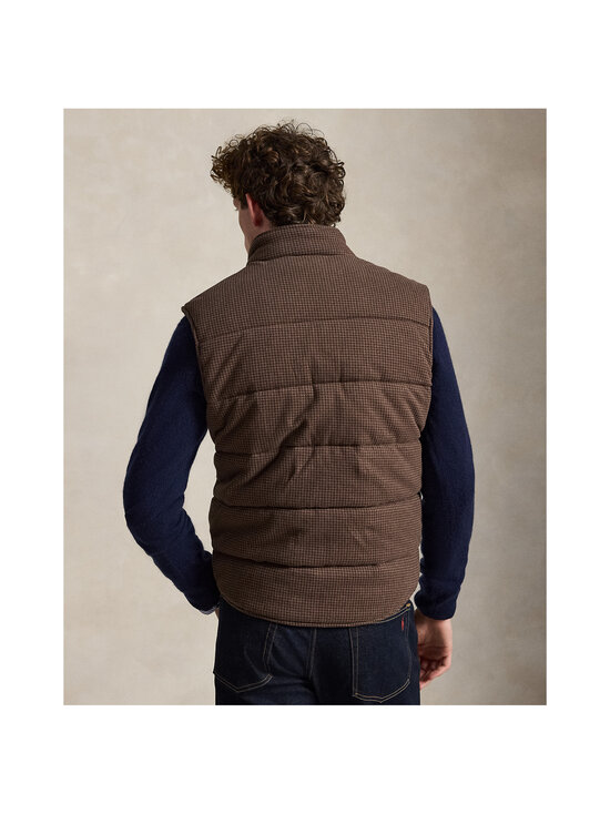 Polo Ralph Lauren - Tepitud vest Knit Houndstooth - 003 NTMEG BRWN HTHR-DOGTOOTH | Stockmann - photo 3