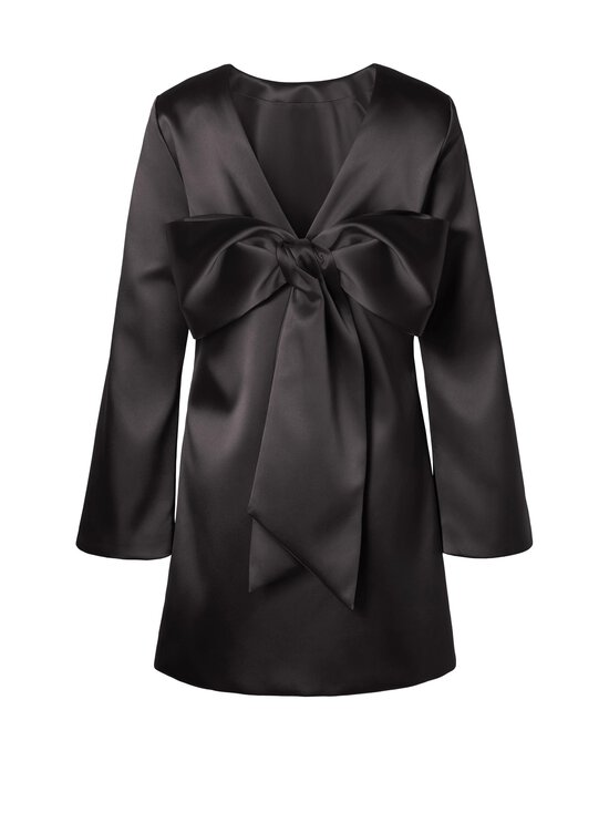 Malina - Elna Bow Detailed -minimekko - BLACK | Stockmann - photo 2