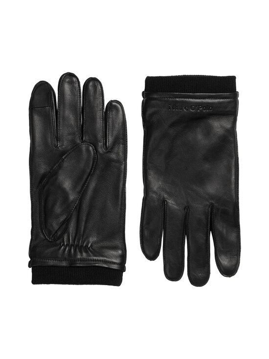 Marc O'Polo - Ādas cimdi - 990 BLACK | Stockmann - photo 1