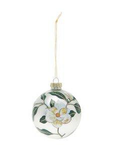 Villa Stockmann - Ornament stikla bumba 8 cm - WHITE Villa Stockmann - Ornament stikla bumba 8 cm - WHITE | Stockmann