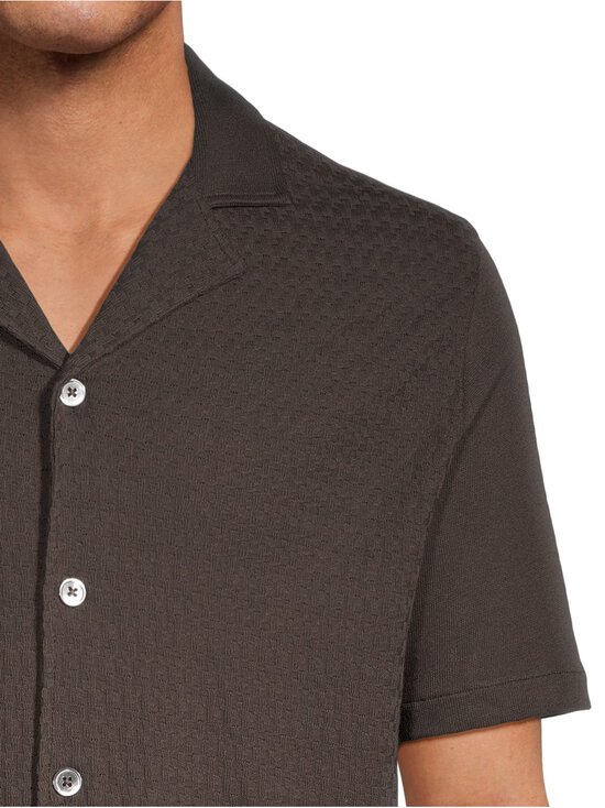 Oscar Jacobson - Kootud särk Kirk - 535 BROWN ELK | Stockmann - photo 4