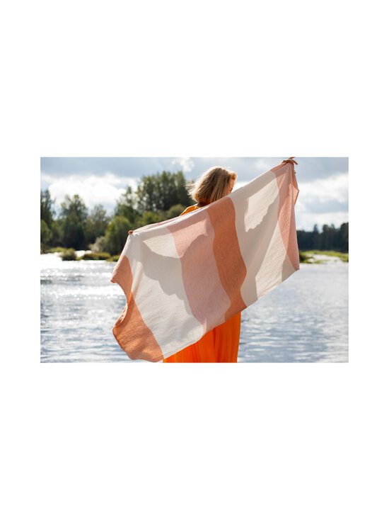 Lapuan Kankurit - Terva lina dvielis - 79 WHITE-RUST-ROSE | Stockmann - photo 3