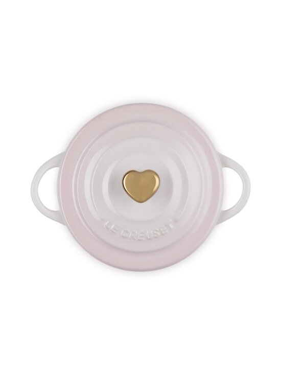 Le Creuset - Petite Round Casserole With Heart Knob -uunivuoka 250 ml, 10 cm - SHELL PINK | Stockmann - photo 3