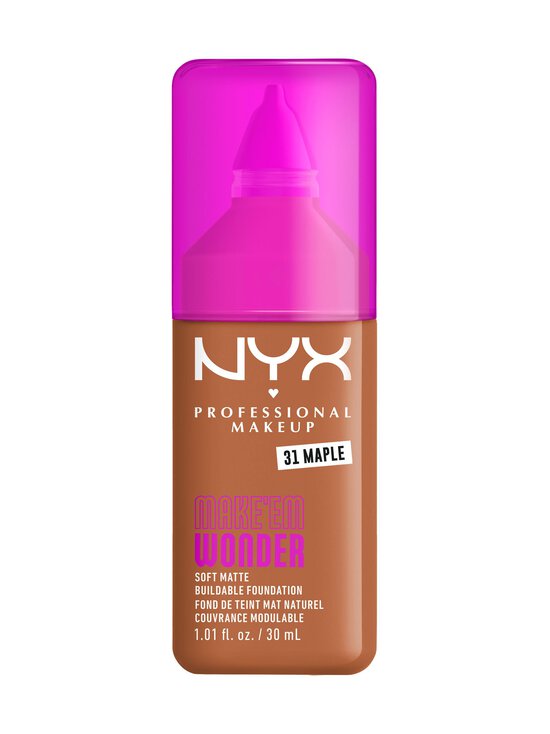 NYX Professional Makeup - Makeup Make Em Wonder Foundation -meikkivoide - 31 MAPLE | Stockmann - photo 1