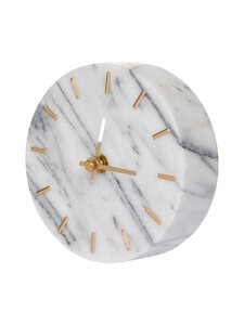 Casa Stockmann - Bury marmora galda pulkstenis - WHITE/GREY Casa Stockmann - Bury marmora galda pulkstenis - WHITE/GREY | Stockmann