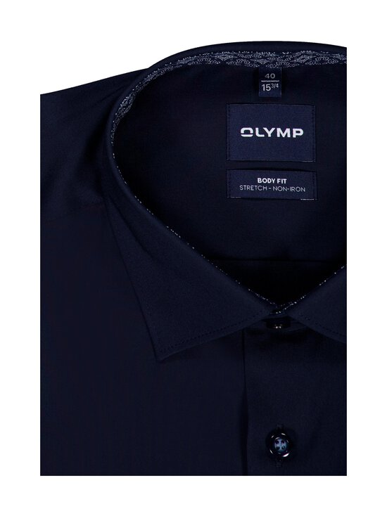 Olymp - Body Fit Solid -kauluspaita, erikoispitkät hihat - 18 MARINE | Stockmann - photo 2