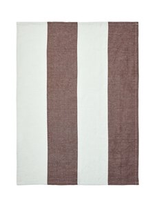Ferm Living - Hale-keittiöpyyhe - CHESTNUT/FROSTED LIME | Stockmann