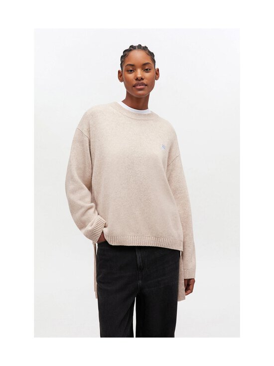 Ganni - Future Oversized O-neck -villasekoiteneule - 934 SAND | Stockmann - photo 3