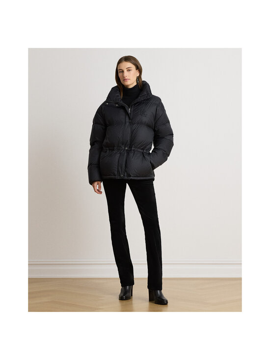 Lauren Ralph Lauren - Woven Puffer Logo stepēta jaka - 001 BLACK | Stockmann - photo 6