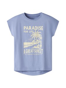Name It - NkfViolet t-krekls - PURPLE IMPRESSION PRINT:PARADISE | Stockmann