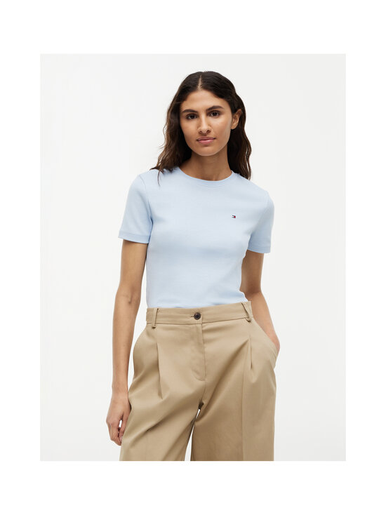 Tommy Hilfiger - Slim Cody C-neck trikotāžas krekls - C1O BREEZY BLUE | Stockmann - photo 4