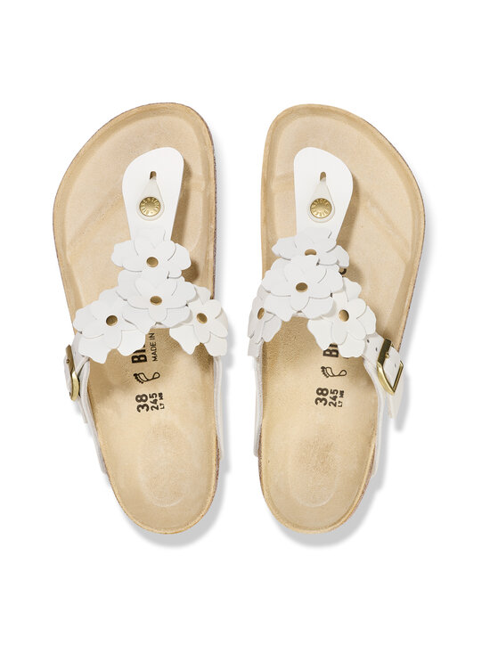 BIRKENSTOCK - Gizeh Flower ādas sandales - WHITE | Stockmann - photo 2