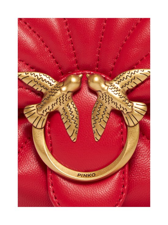 Pinko - Love Puff Mini ādas soma - R30Q RED-ANTIQUE GOLD - photo 4 Pinko - Love Puff Mini ādas soma - R30Q RED-ANTIQUE GOLD | Stockmann - photo 4