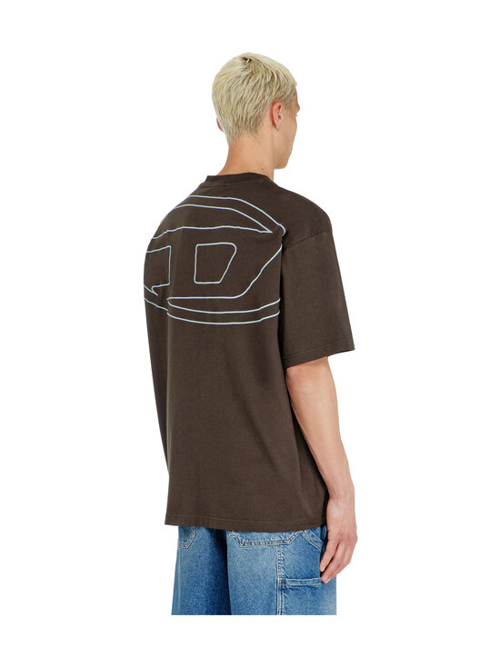 Diesel - T-Boggy-Megoval-D t-paita - A11302 0HGAM 97R WREN | Stockmann - photo 4