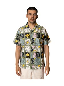 Fat Moose - Triiksärk Sea Cotton Linen - DUSTY GREEN | Stockmann