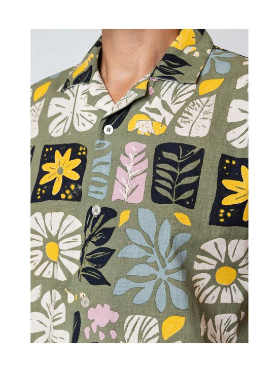 Fat Moose - Triiksärk Sea Cotton Linen - DUSTY GREEN | Stockmann - photo 4