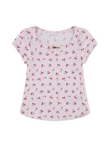 Abercrombie & Fitch - T-särk Rosett Pointelle - APJ-CHERRY CLUSTER | Stockmann