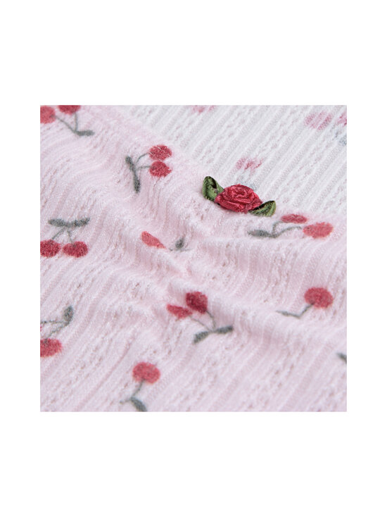 Abercrombie & Fitch - T-särk Rosett Pointelle - APJ-CHERRY CLUSTER | Stockmann - photo 3