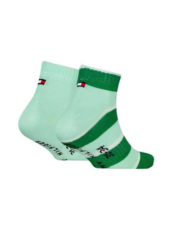 Tommy Hilfiger - Sokid Quarter Sport Color Block, 2 paari - 002 FADED GREEN - photo 2 Tommy Hilfiger - Sokid Quarter Sport Color Block, 2 paari - 002 FADED GREEN | Stockmann - photo 2