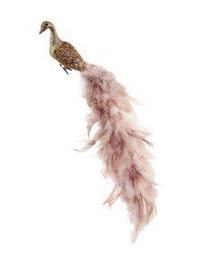 Shishi - Feather Bird -joulukoriste - GOLD-LAVENDER | Stockmann