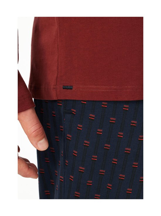 Schiesser - Kokvilnas pidžamas krekls - 516 WINE RED | Stockmann - photo 6