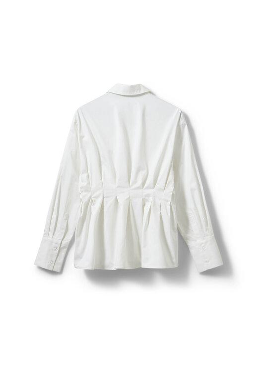 Sofie Schnoor - Mikrasw Fitted Pleated-paita - 0101 OFF WHITE | Stockmann - photo 2