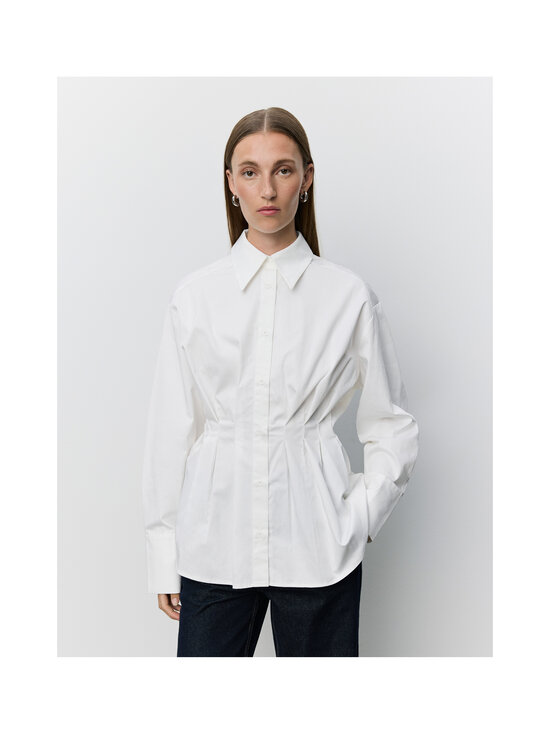 Sofie Schnoor - Mikrasw Fitted Pleated-paita - 0101 OFF WHITE | Stockmann - photo 4