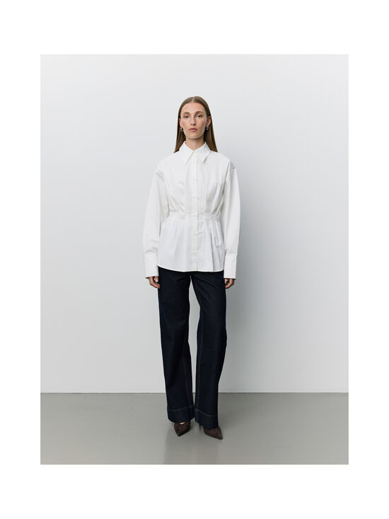 Sofie Schnoor - Mikrasw Fitted Pleated-paita - 0101 OFF WHITE | Stockmann - photo 5