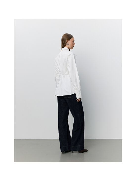 Sofie Schnoor - Mikrasw Fitted Pleated-paita - 0101 OFF WHITE | Stockmann - photo 7