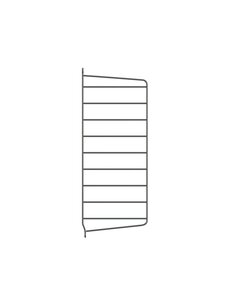 String - String System -seinäsivupaneeli tummanharmaa 50 x 20 cm - GREY | Stockmann